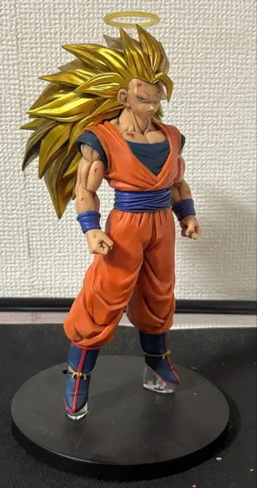 드래곤볼 피규어 리페인트 슈퍼 사이어인 3 손오공