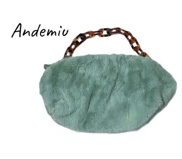 Andemiu (안데뮤) 새상품 택 포함 퍼 3way 백