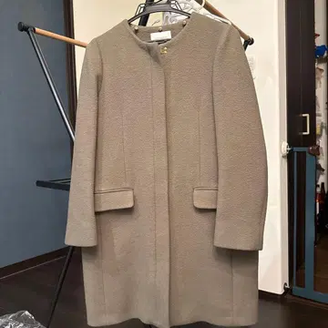 BEAUTY&YOUTH 카키 롱 코트