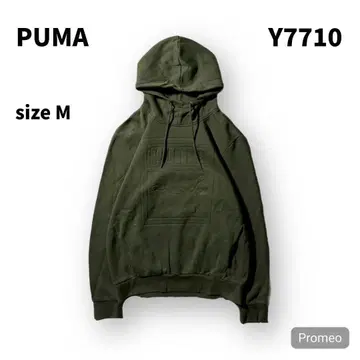 [ 즉시 구매 OK ] PUMA 후드티 후디 사이즈 M 카키