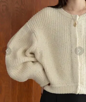 hinari 스팽글 니트 가디건