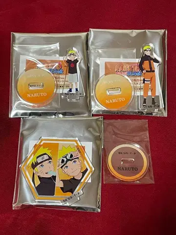 NARUTO 아크릴 스탠드 나루토 3종 세트