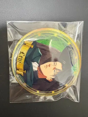 리바이 캔뱃지 애니메이션 스타일 라메키라 캔뱃지