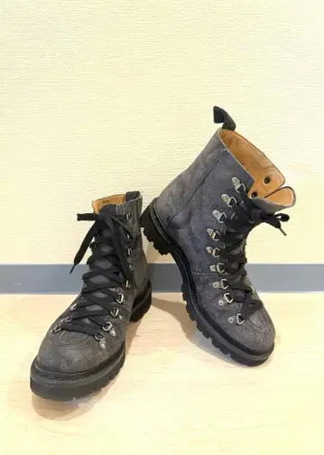 GRENSON 글렌슨 마운틴 부츠 7 헤어카프 그레이 영국제