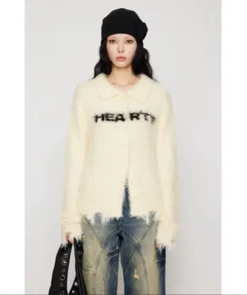 [ lagua gem ] CRASH POINT SHAGGY 니트