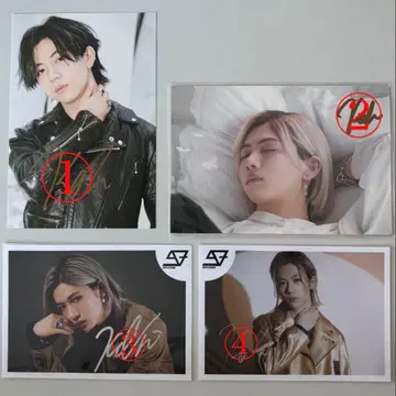 SUPER DRAGON 다나카 코우키 브로마이드 사인 포함