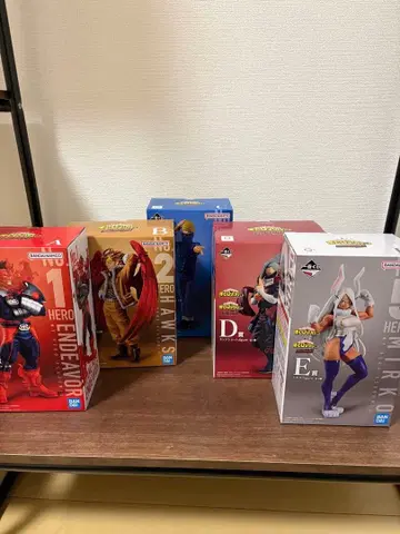 미개봉 나의 히어로 아카데미아 피규어 세트 탑 5