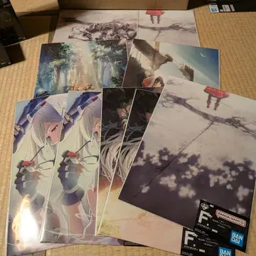 NieR 제일복권 F상 클리어 포스터 6종 9매