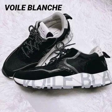 고품질 VOILE BLANCHE [ 42 ] 보일 블랑셰 스니커즈 블랙