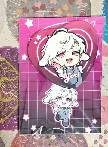 PLUSMATE 토끼 캔 배지 (의뢰)