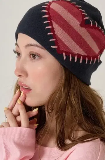유니크 디자인 니트 모자 빨검