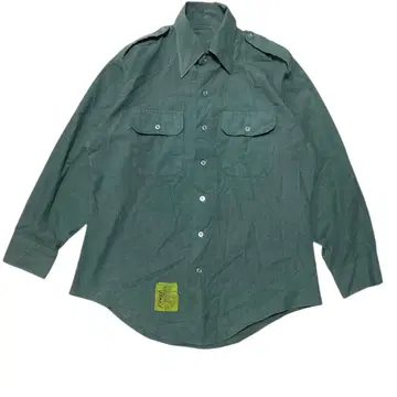 구제 의류/L U.S.ARMY 유틸리티 셔츠 빈티지