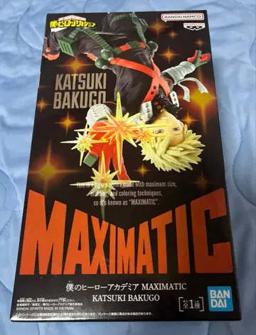 나의 히어로 아카데미아 히로아카 MAXIMATIC 바쿠고 카츠키 피규어