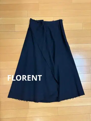 FLORENT 울 랩스커트