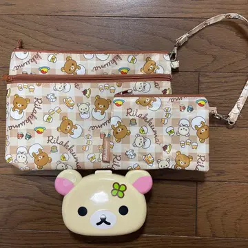 리락쿠마의 편리 파우치 코리락쿠마 잡화 케이스