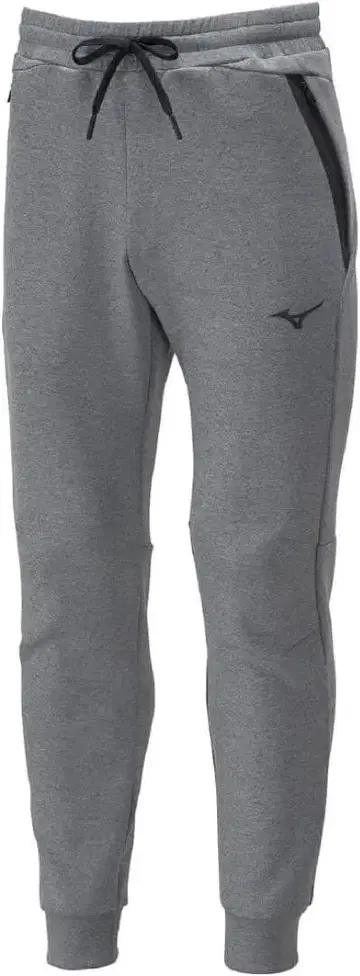 미즈노 트레이닝 의류 스트레치 스웨트 팬츠 저지 그레이