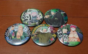 원피스 조로 캔뱃지 5개 세트