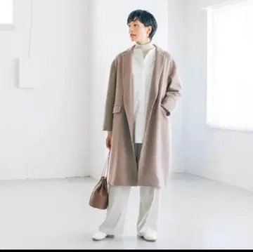 [ 겨울 나들이도 나답게 ] 3WAY 어레인지 옷깃의 가벼운 체스터 코트