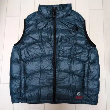 THE NORTH FACE 다운 베스트 다크 그린