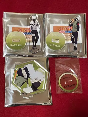NARUTO 카카시 아크릴 스탠드 3종 세트