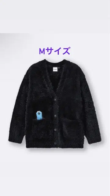 GU 퍼펫 스 콜라보 가디건