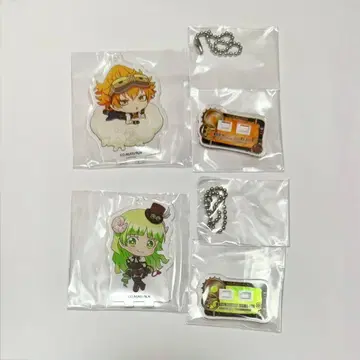 마계의 살인자! 이루마 군 애니카페 아크릴 스탠드 스팀펑크 2종 세트