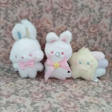 꿈속의 이야기 토끼 별똥별 토끼 키체인 마스코트