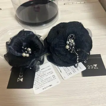 미사용 택 포함 23구 브로치 대소