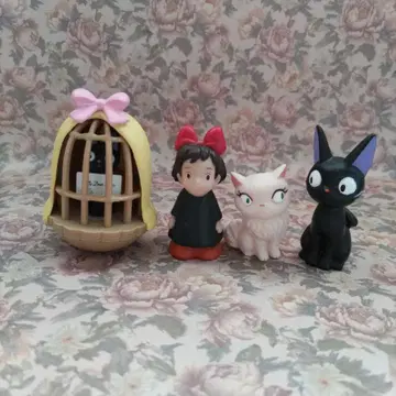 지브리 마녀 배달부 키키 오키아가리코보시 손가락 인형 키키 지지 릴리
