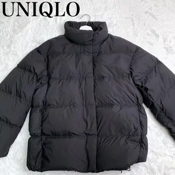 UNIQLO 파우더 소프트 다운 자켓 블랙 XL