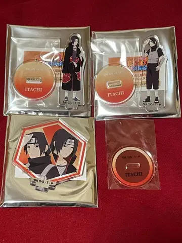 NARUTO 이타치 아크릴 스탠드 3종 세트