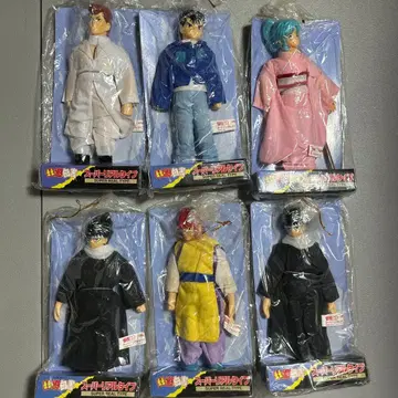 유진 슈퍼 리얼 타입 전 5종 세트 유유백서 피규어