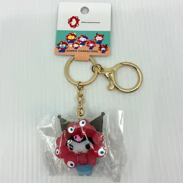 만박 산리오 미야쿠미야쿠 변신 키링 쿠로미 클리어