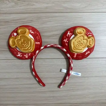 미키 와플 머리띠