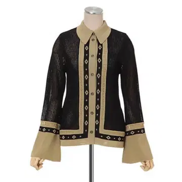 마메 쿠로고시 니트 셔츠