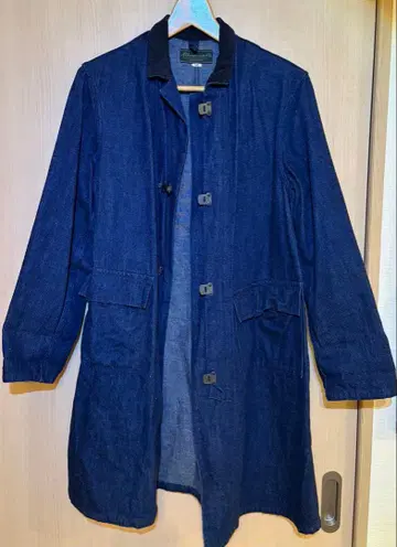 웨어하우스 버클 프론트 데님 샵코트