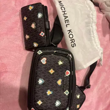 MICHAEL KORS 숄더백 블랙/멀티 컬러