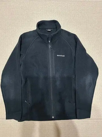 mont-bell 블랙 플리스 자켓 S