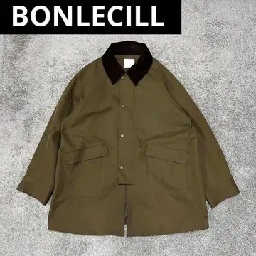 BONLECILL 코듀로이 오버 헌팅 자켓