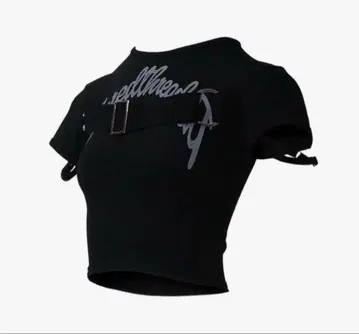 theredthread S logo belt tops black