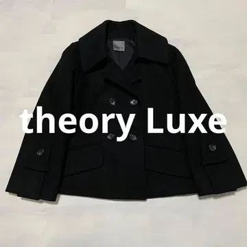 theory Luxe 멜톤 울 A 라인 숏코트