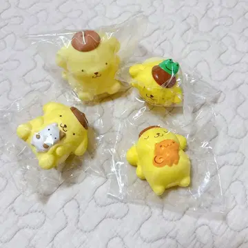 폼폼푸딩 시크릿 마스코트 나카요시 머핀 민트 베이글