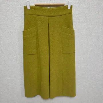 [ 새상품급 ] 야마다야 Aga 사이즈 9호 올리브 그린 롱 스커트