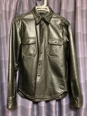 63 LEATHERS 싱글 가죽 자켓