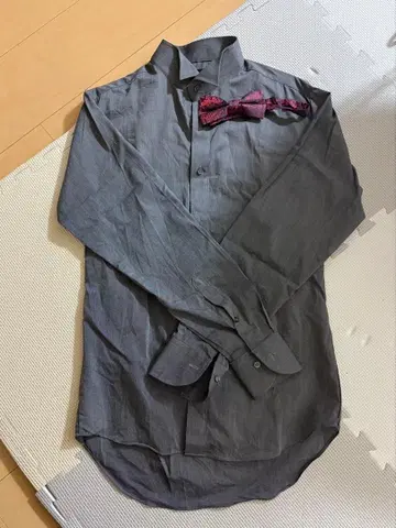 MAZZO 신랑 윙카라 셔츠 결혼식