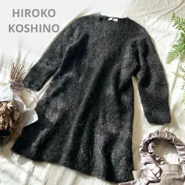 HIROKO KOSHINO 히로코코시노 니트 그레이 노움코어 일본제