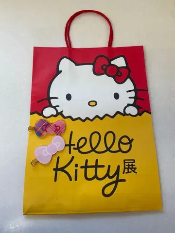 헬로 키티전: 내가 변하면 키티도 변해 앞머리 클립 쇼핑백