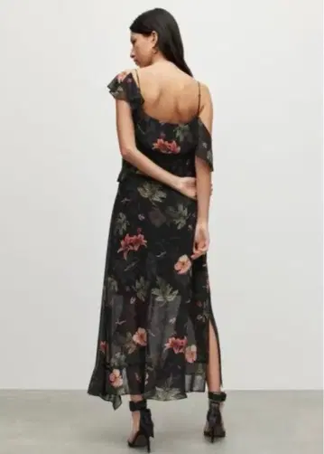 대폭 할인 중 ALL SAINTS 플로럴 맥시 드레스