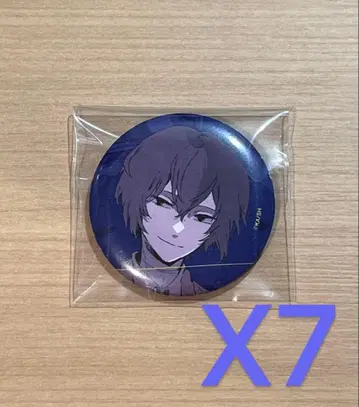 문호 스트레이독스 다자이 영 에이스 캔뱃지 7개 세트