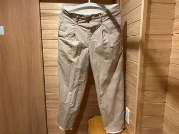 URU 베이지 와이드 팬츠